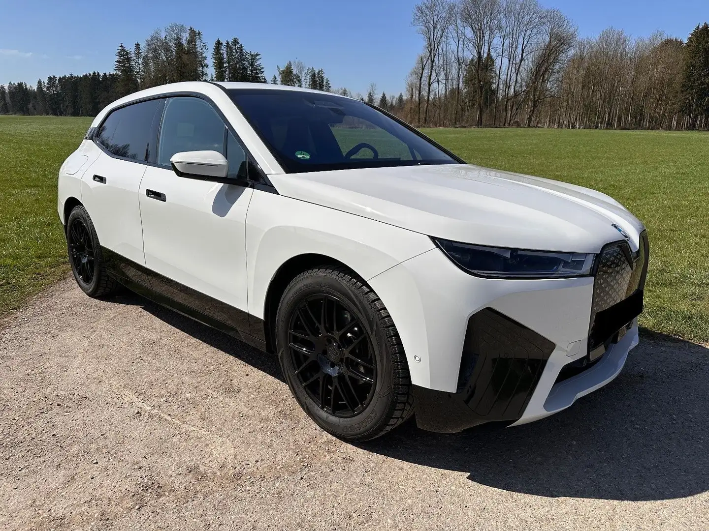 BMW iX xDrive40 Weiß - 2