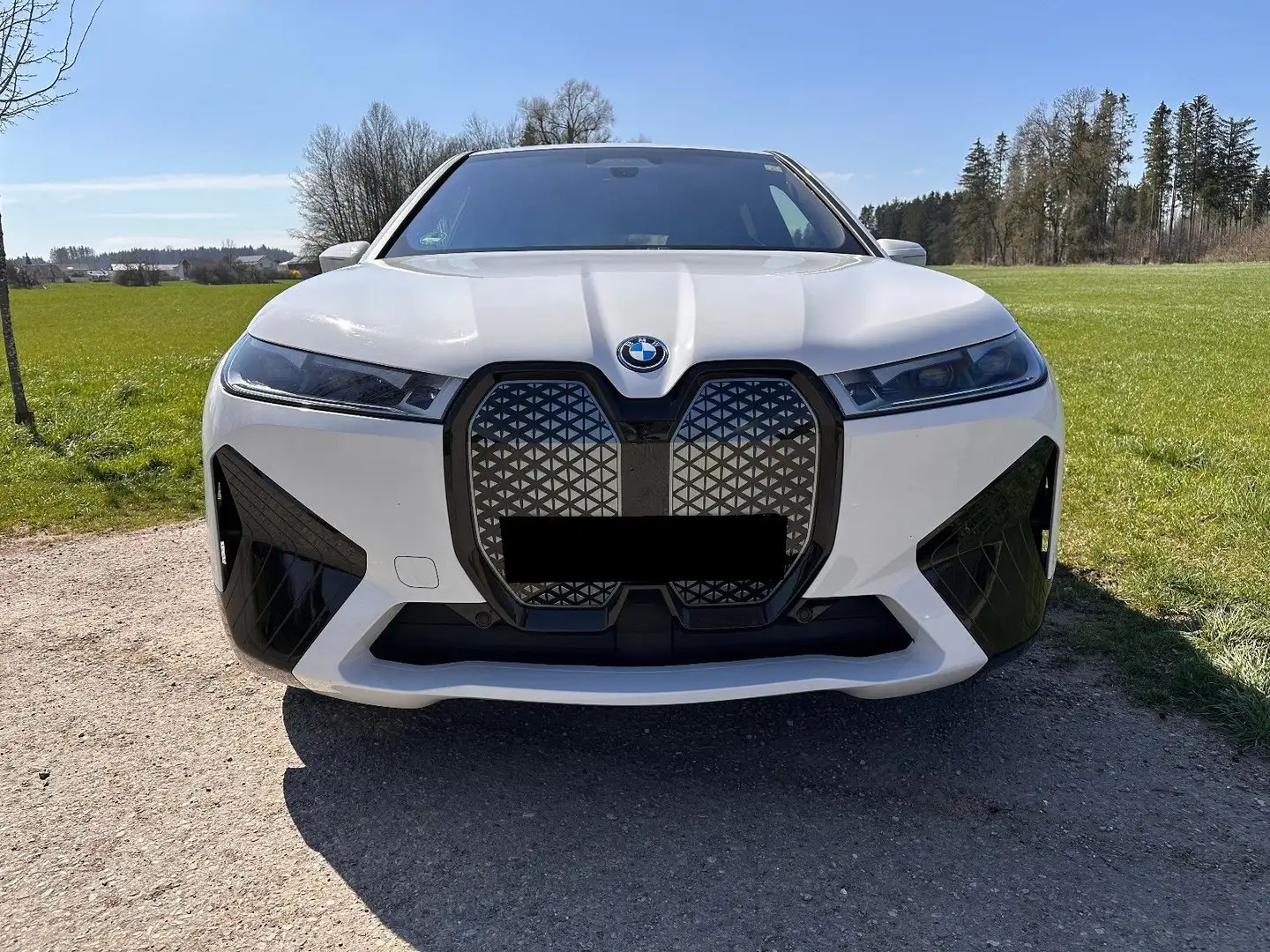 BMW iX xDrive40 Weiß - 1