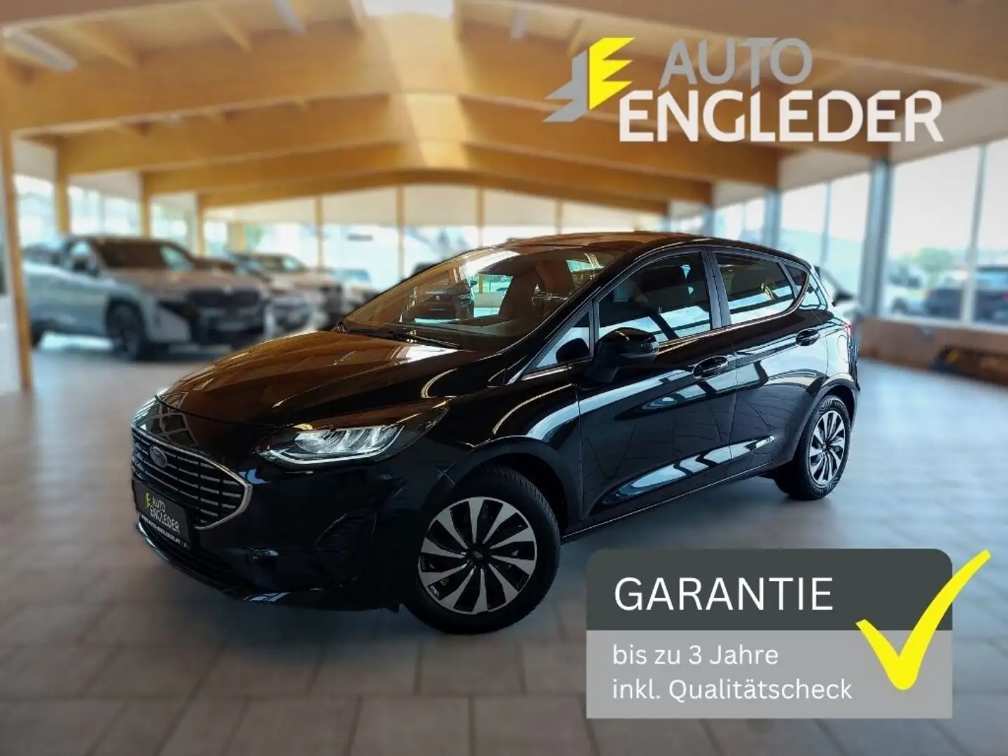 Ford Fiesta Titanium 1,0 EcoBoost Hybrid Start/Stop Mild-Hy... Schwarz - 1