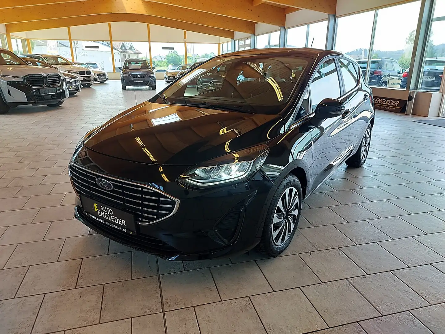 Ford Fiesta Titanium 1,0 EcoBoost Hybrid Start/Stop Mild-Hy... Schwarz - 2