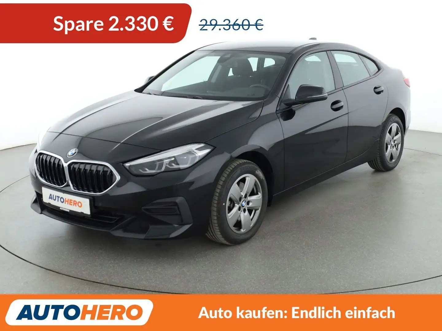 BMW 218 218i Gran Coupe Aut.*NAVI*LED*LIM*PDC*SHZ* Schwarz - 1
