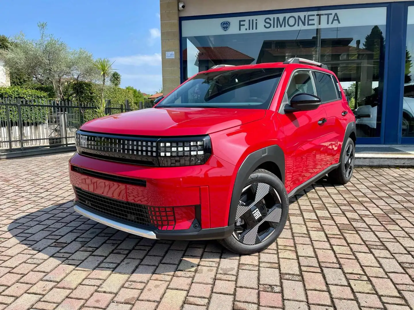Fiat Grande Panda 1.2 Hybrid 110 CV S&S La Prima - NUOVA Rosso - 1