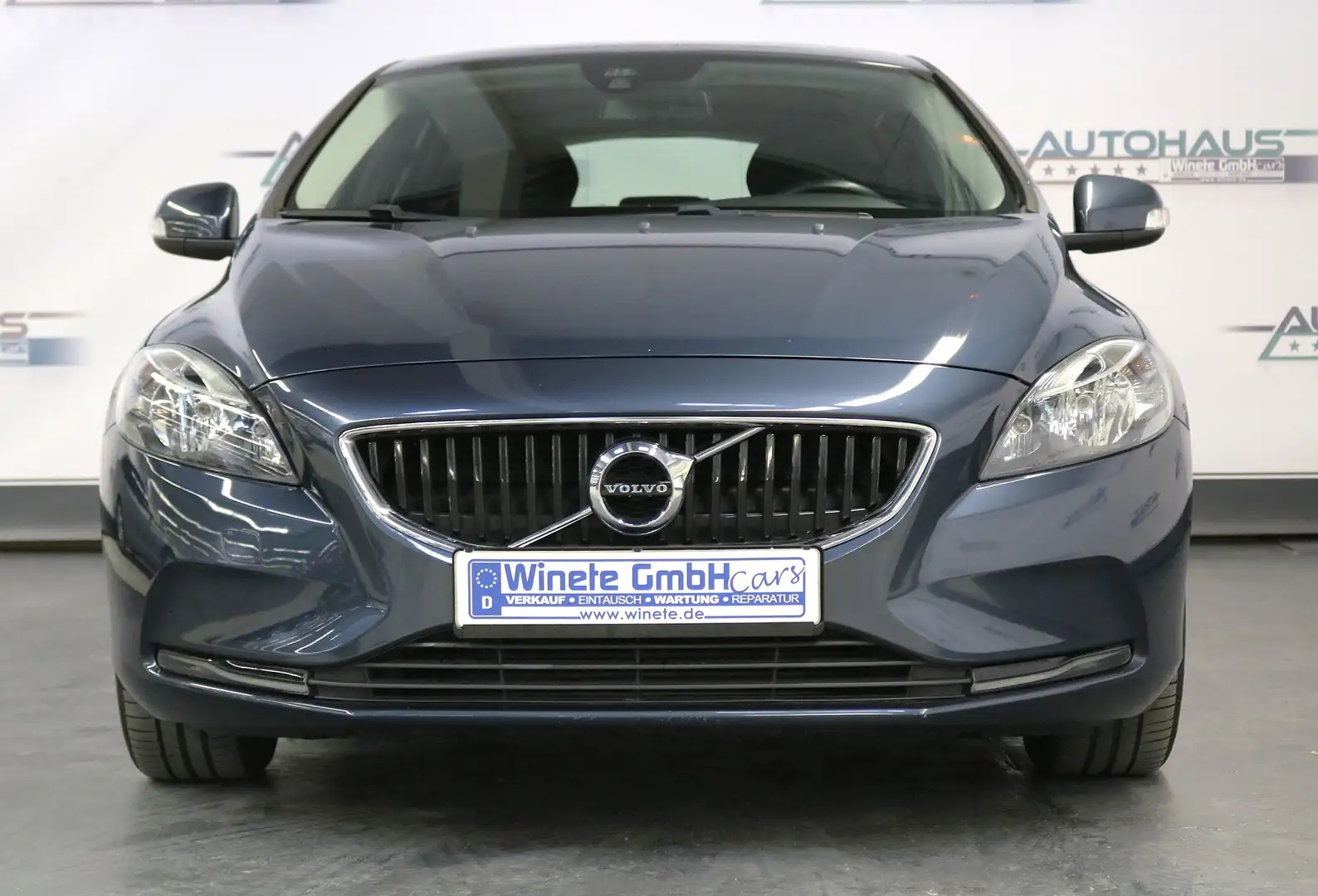 Volvo V40 1.5 Kinetic*1HAND*NAVI*PDC*Tempo*ALU*LED*DSTC*uvm Blau - 2
