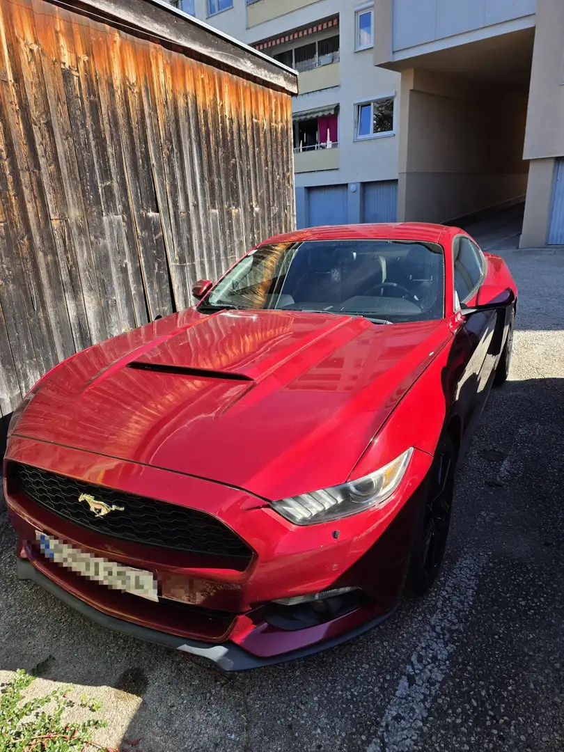 Ford Mustang 2,3 EcoBoost Aut. Rot - 1
