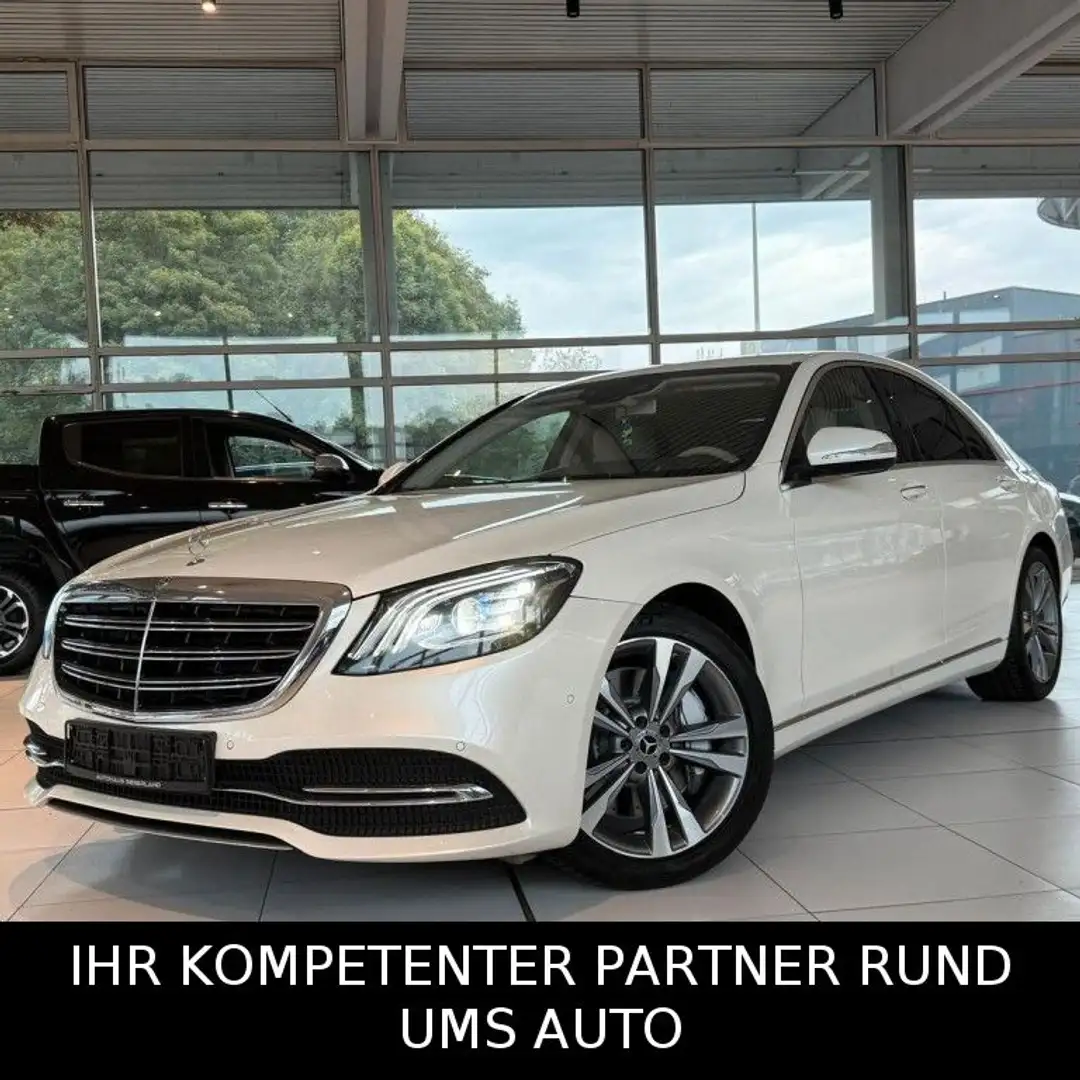 Mercedes-Benz S 400 d/MUTLIBEAM LED/PDC/ACC/LANE-ASSIST/ Weiß - 1
