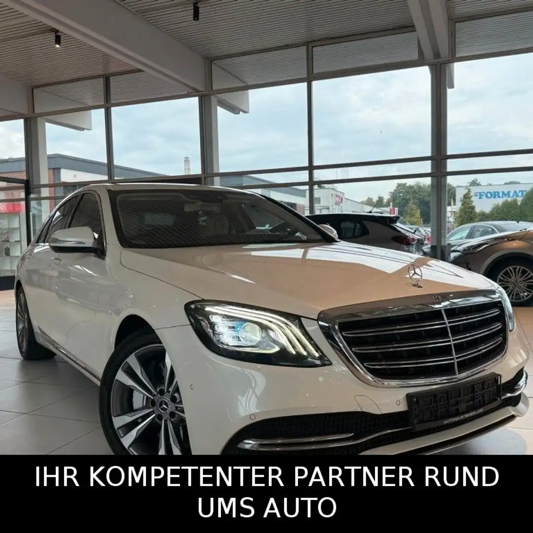 Mercedes-Benz S 400 d/MUTLIBEAM LED/PDC/ACC/LANE-ASSIST/ Weiß - 2