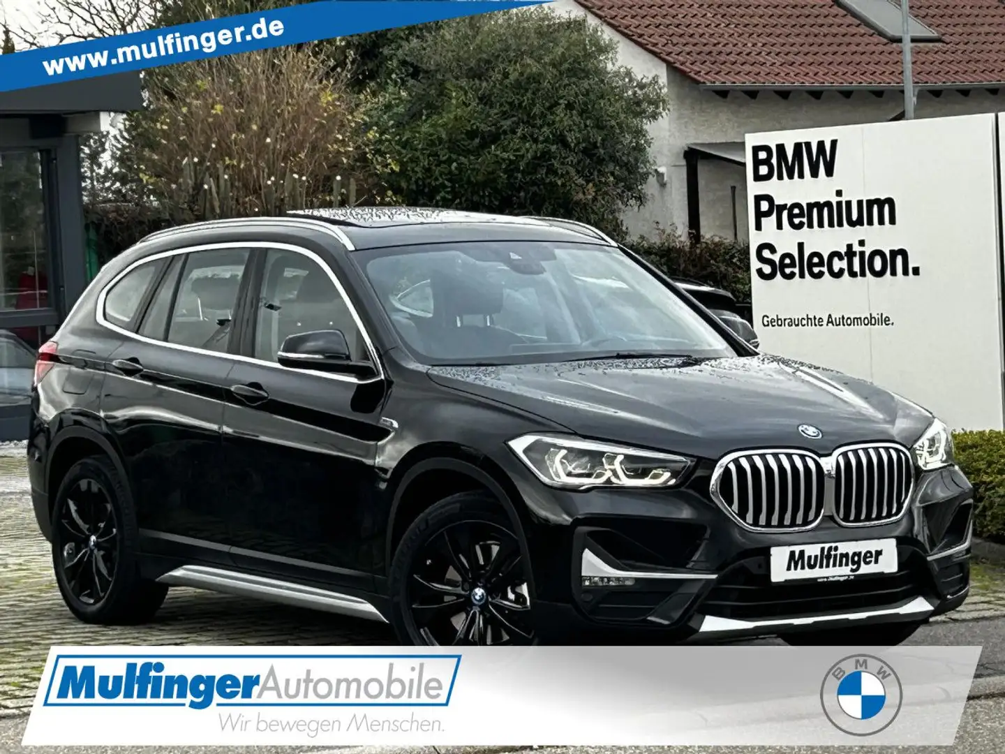 BMW X1 x25e Sports.HUD ACC PanoD.KomfZ.LED Navi+ 18" Schwarz - 1