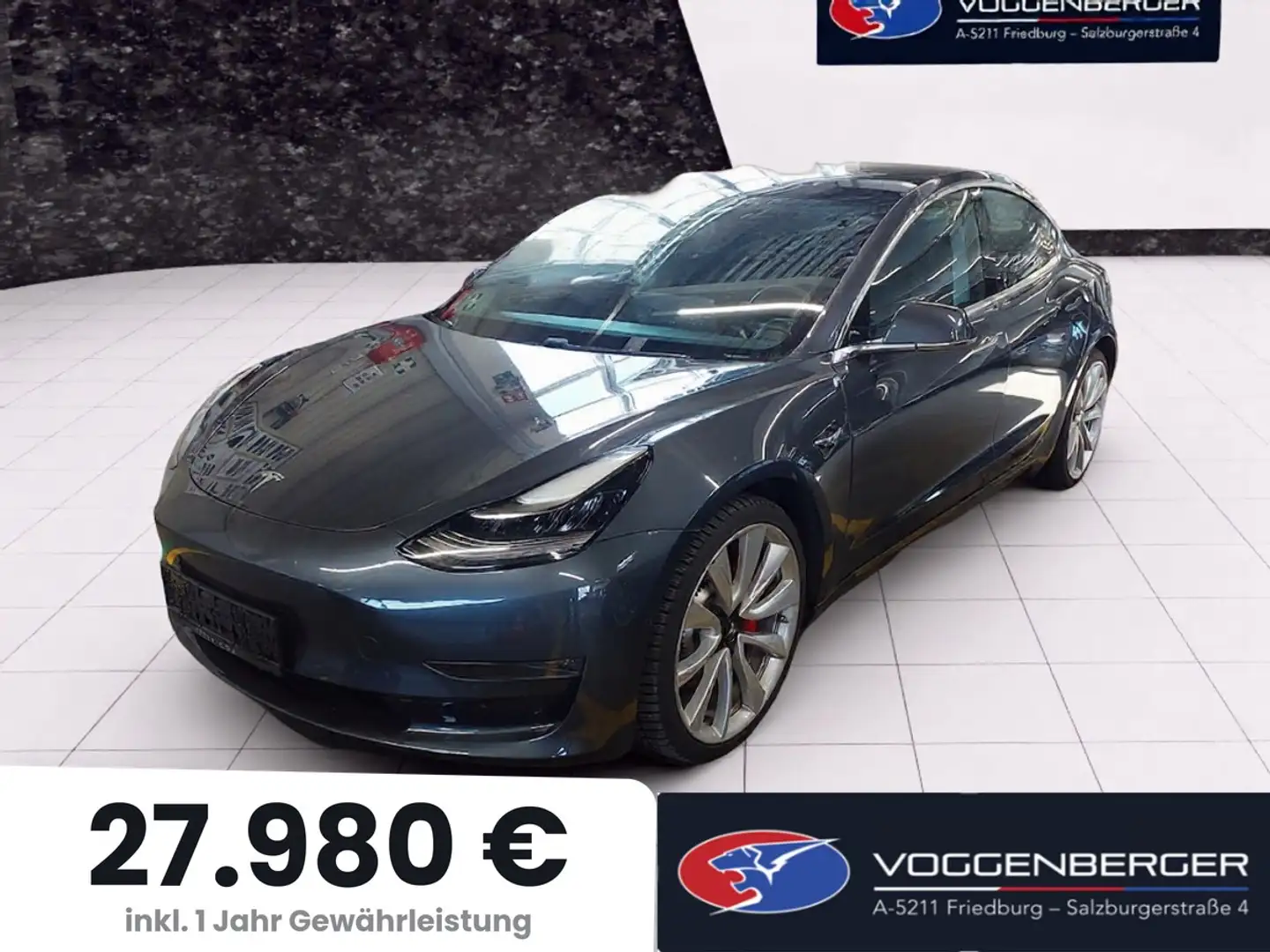 Tesla Model 3 Model 3 Performance AWD 57,5kWh Grau - 1