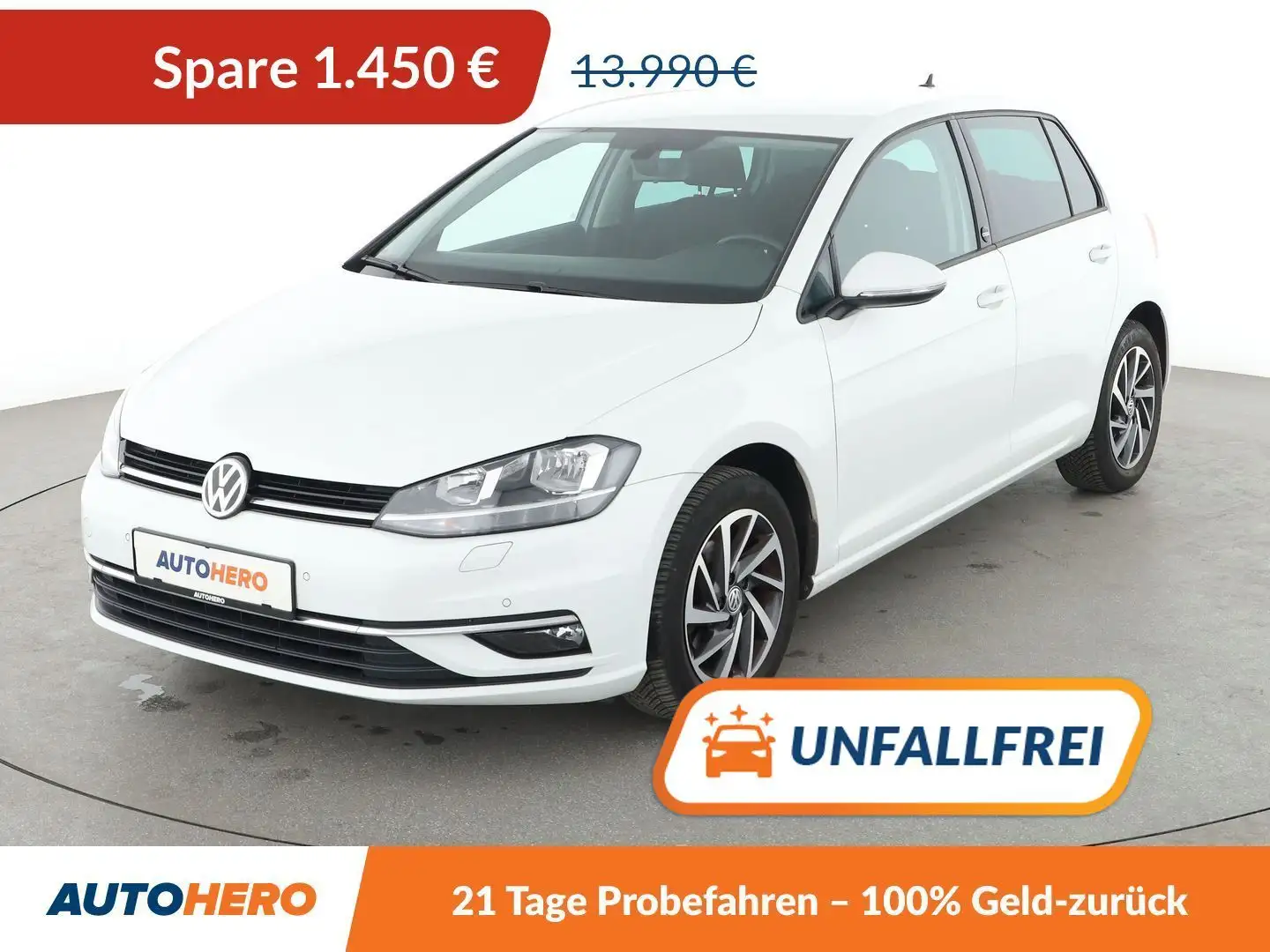 Volkswagen Golf 1.0 TSI Sound *ACC*PDC*SHZ*KLIMA* Bianco - 1