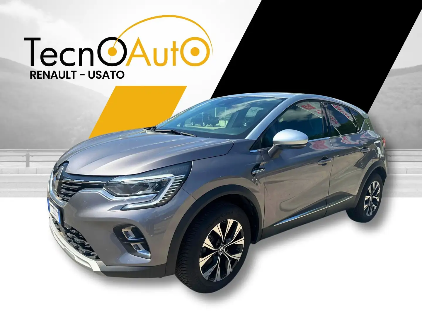 Renault Captur Captur 1.0 tce Techno 90cv Grijs - 1