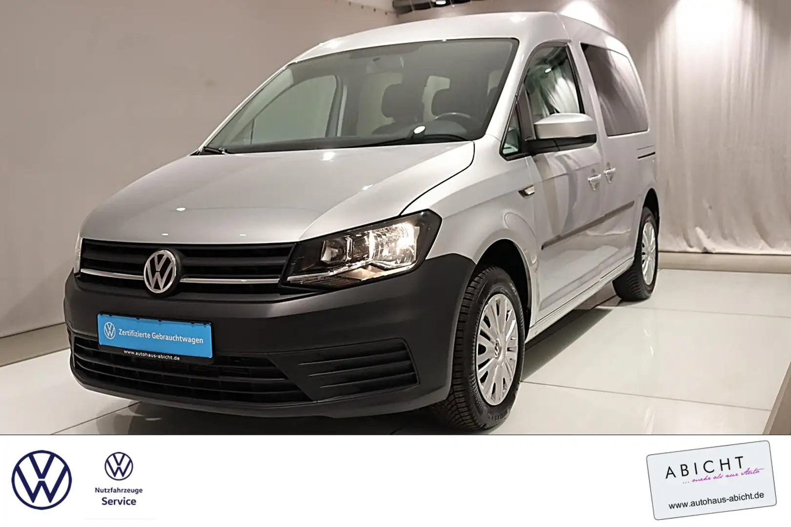 Volkswagen Caddy 1.0 TSI Trendline KLIMA SHZ PDC TEMPOMAT Klima Silber - 1