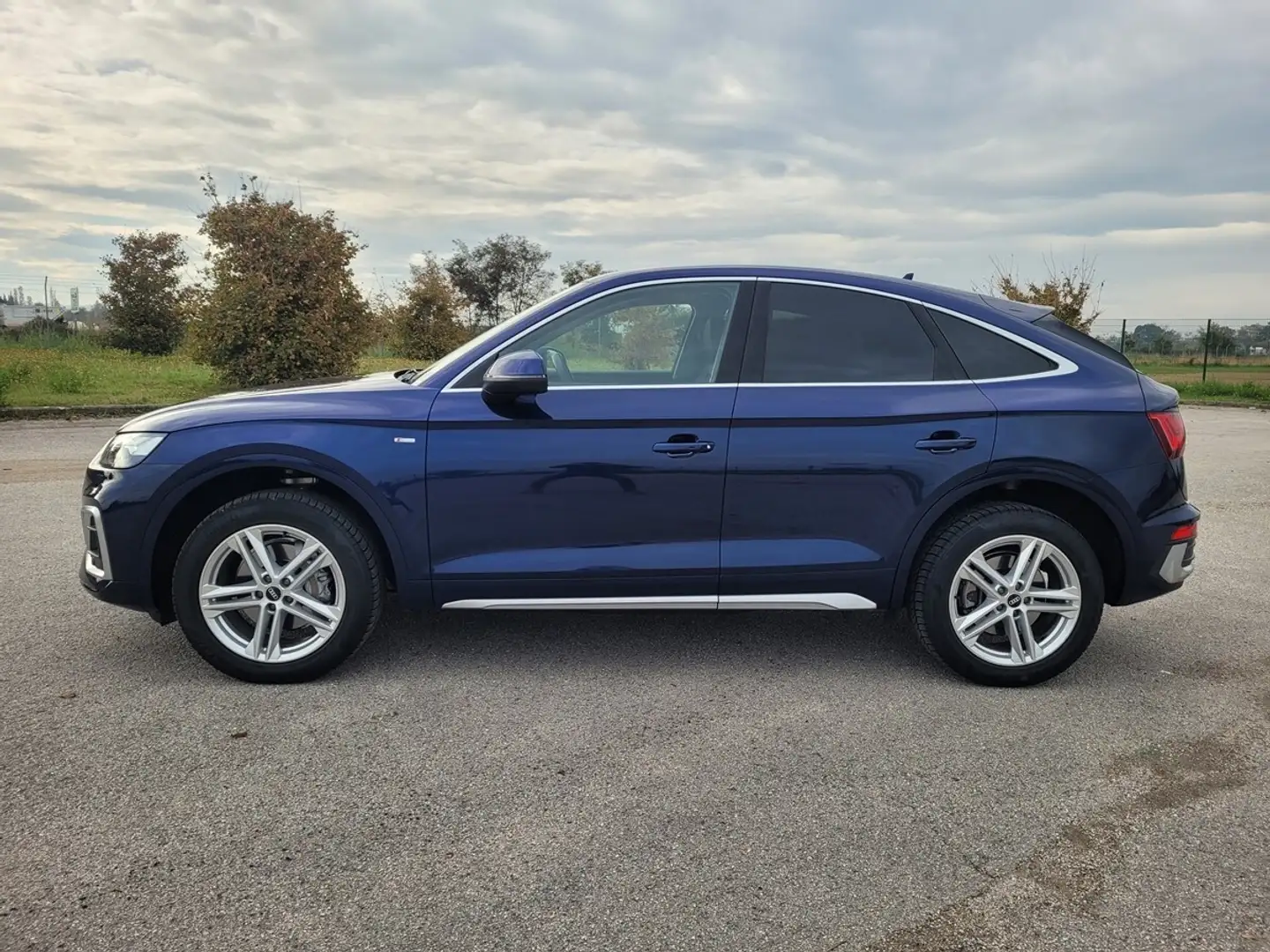 Audi Q5 Q5 SPB 40 TDI quattro S tronic S line Bleu - 2