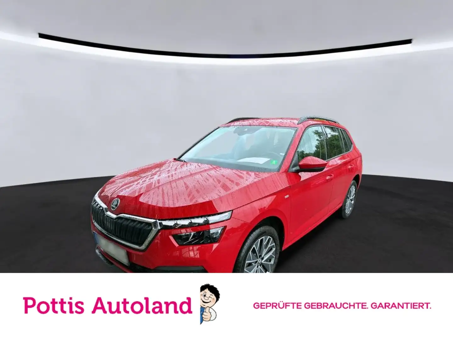 Skoda Kamiq 1.0 TSI DSG TOUR AHK KAMERA PDC NAVI Rot - 1