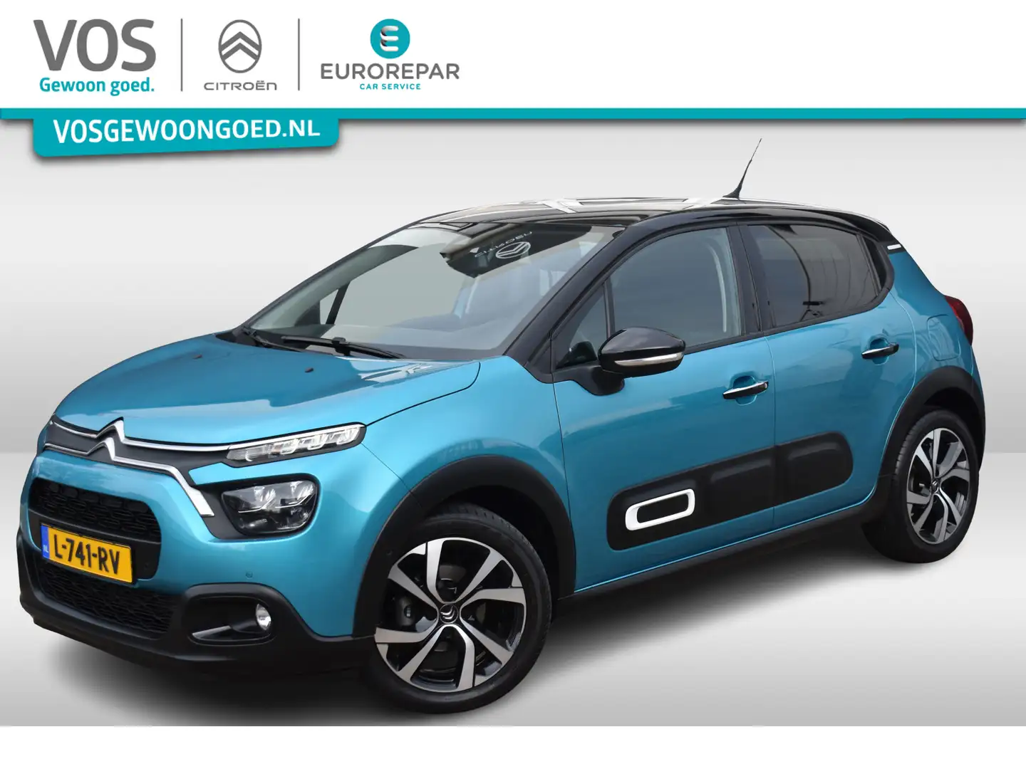 Citroen C3 PureTech 110pk Shine | Navigatie | Camera | Keyles Blau - 1