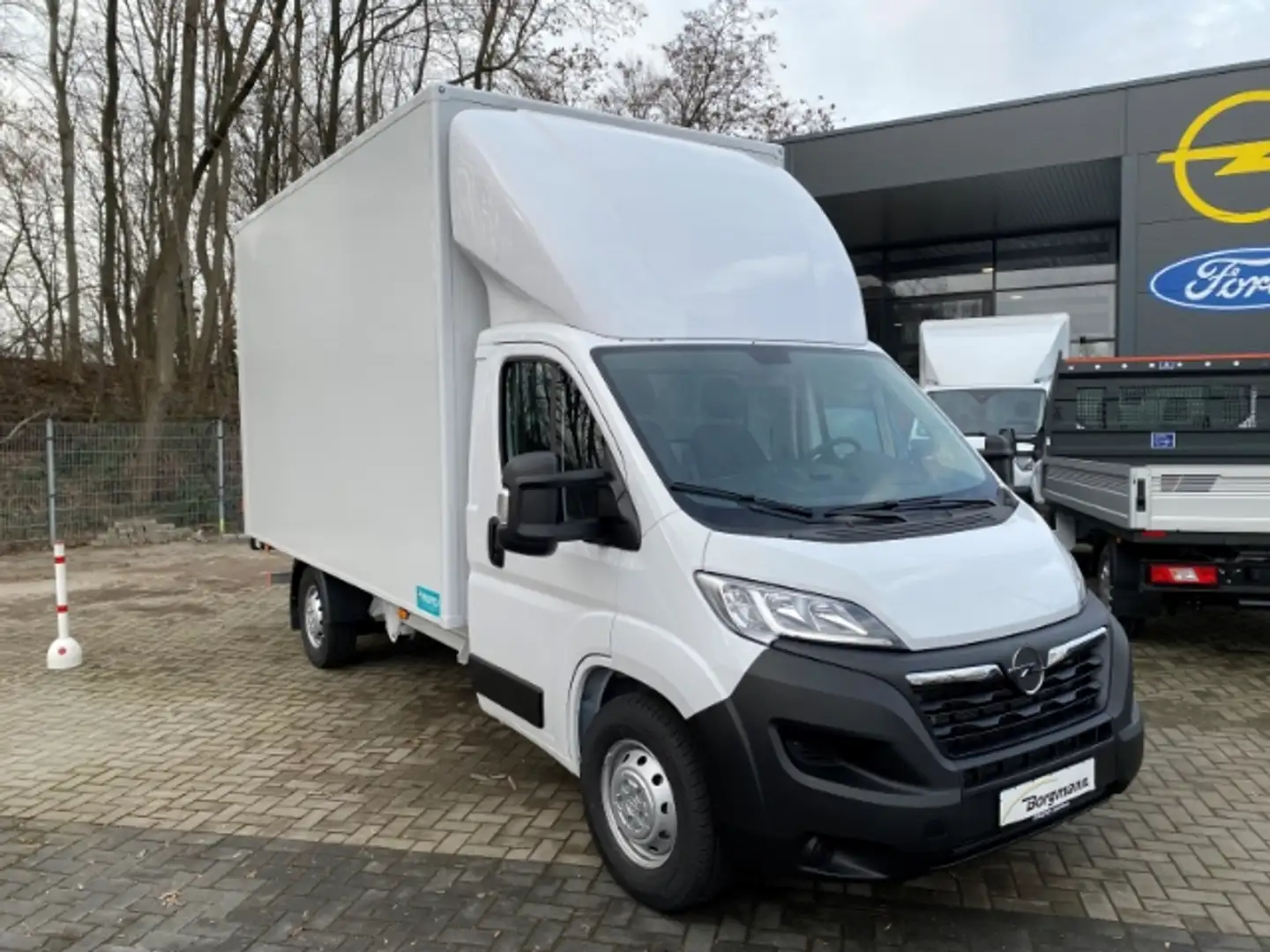 Opel Movano Koffer Ladebordwand Navi Rückfahrkamera Blanc - 2