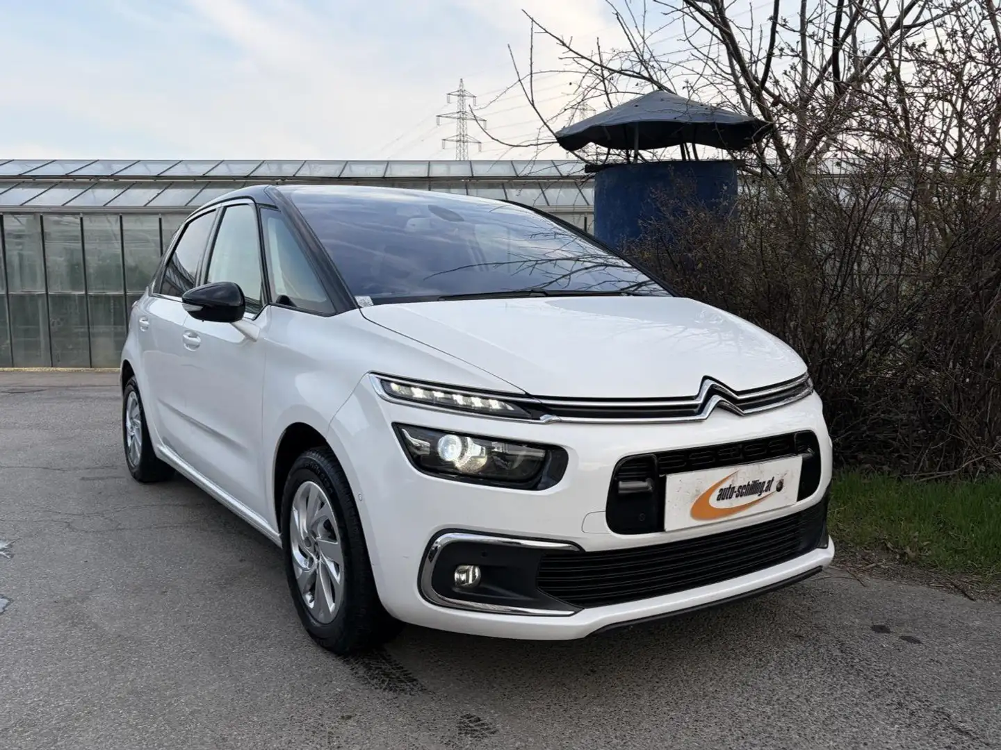 Citroen C4 Picasso Shine Aut. 120 Diesel AHK *Extras*Serviceheft* Weiß - 1