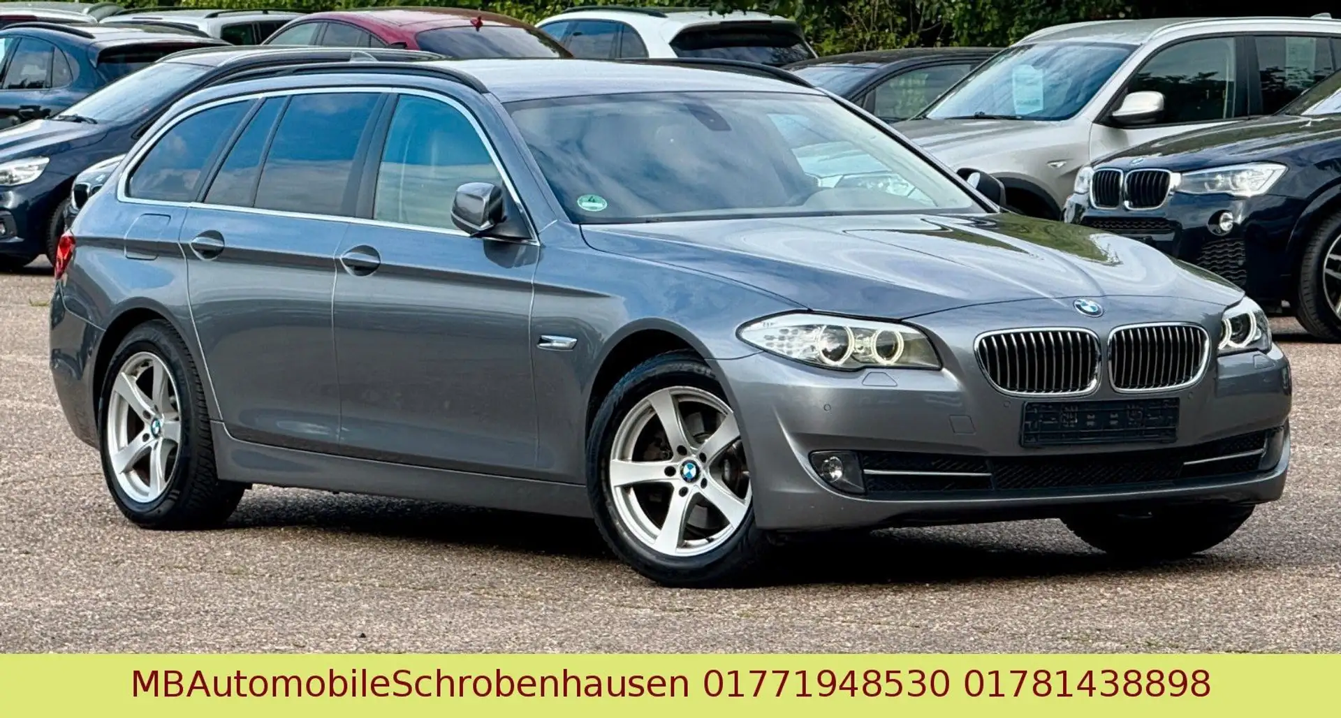 BMW 520 Touring 520 d AHK AUTOMATIK Grau - 1