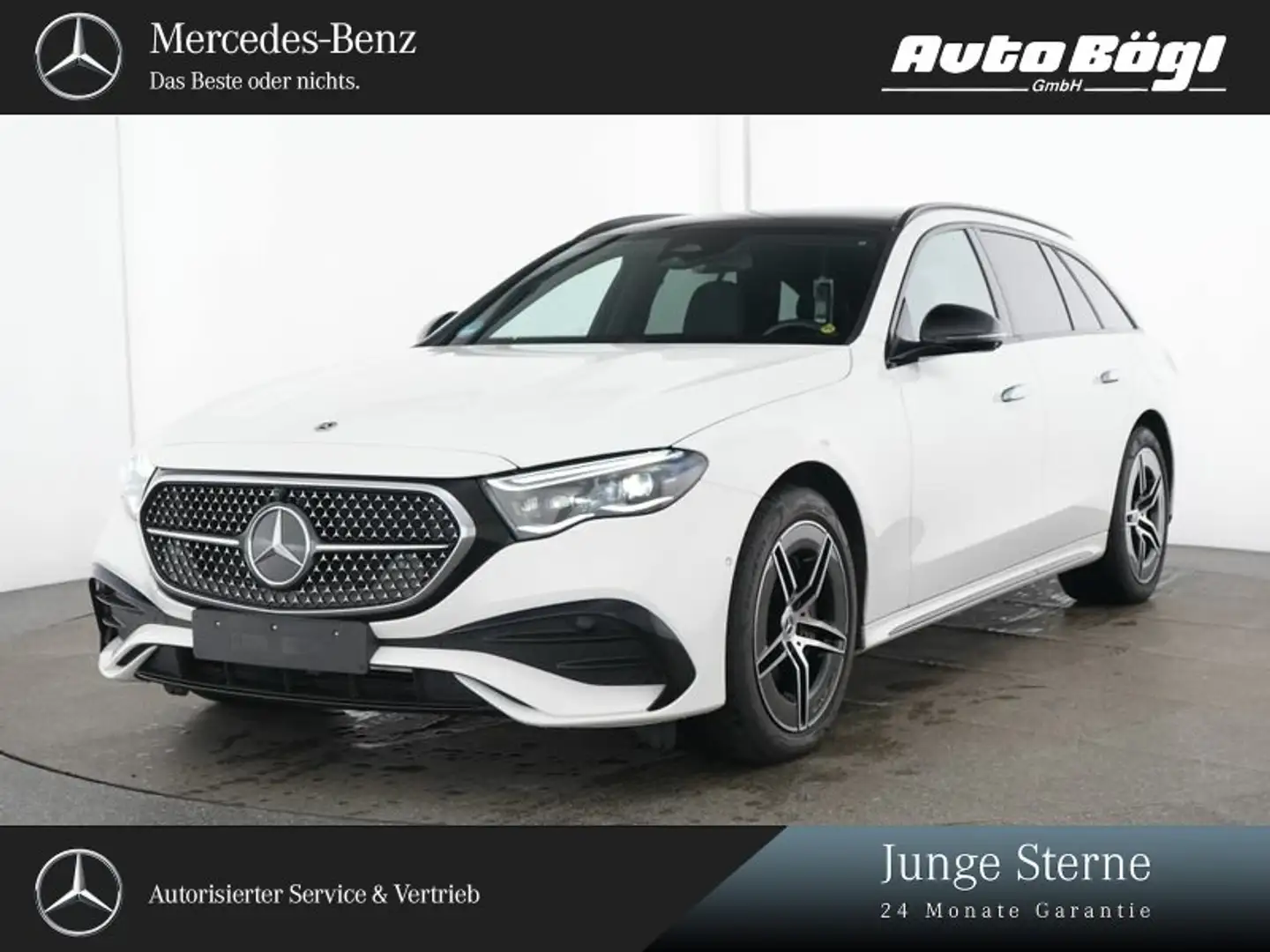 Mercedes-Benz E 300 E 300 de 4M T AMG PLUs/Pano/Airmatic/AHK/Night Weiß - 1