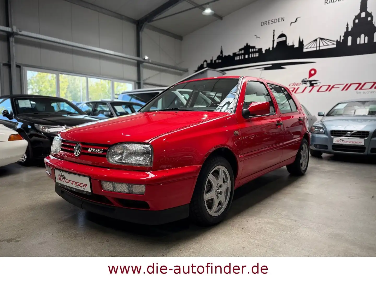 Volkswagen Golf 2.9 VR6 Syncro Klima,1.Hand,OrigKM/Zustand Rouge - 1