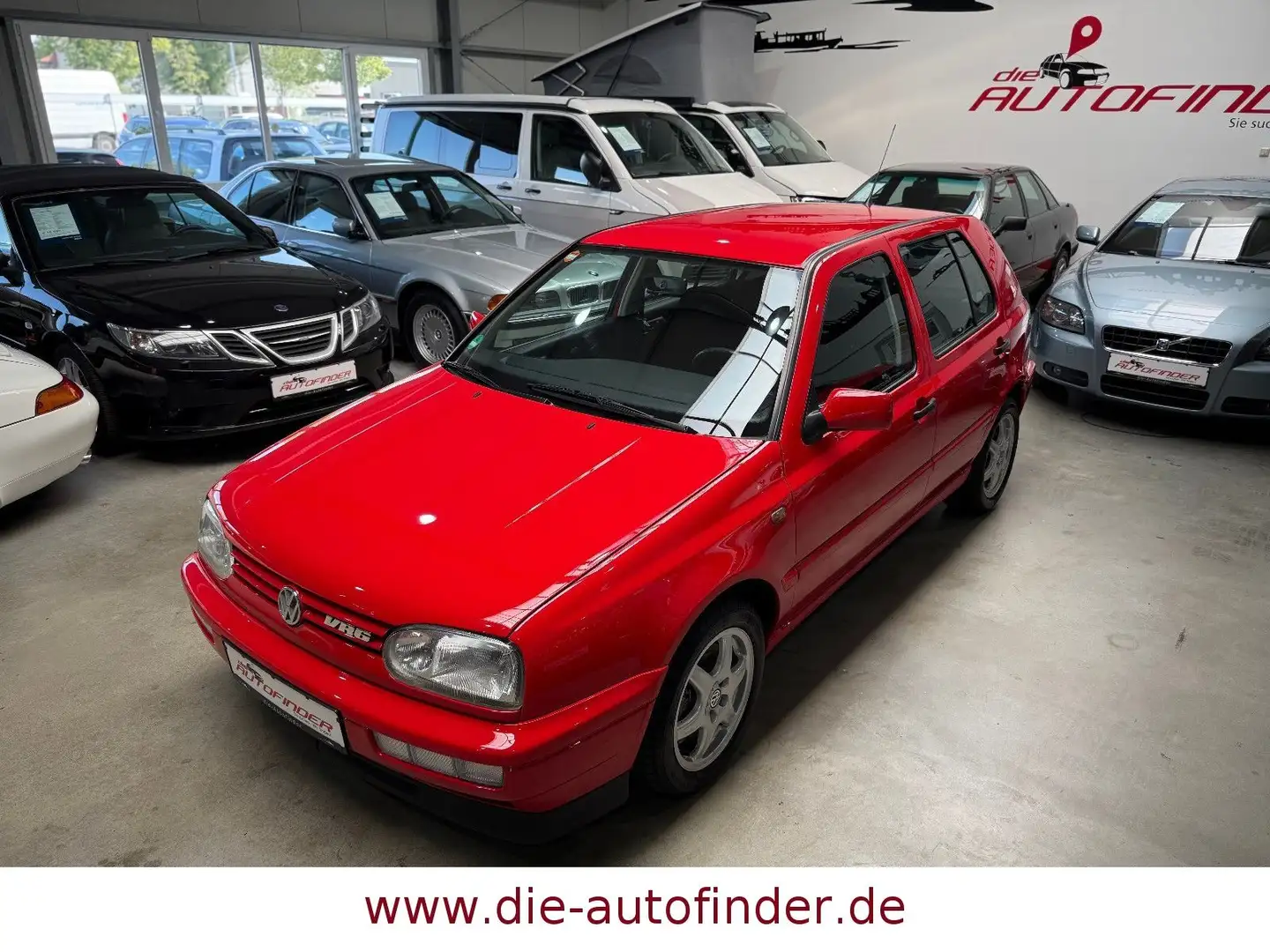 Volkswagen Golf 2.9 VR6 Syncro Klima,1.Hand,OrigKM/Zustand Rouge - 2