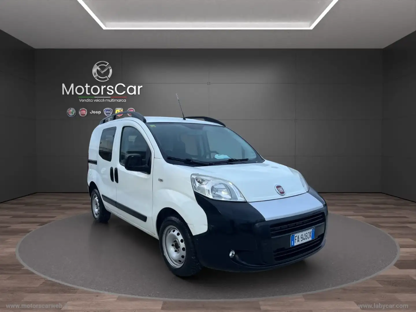 Fiat Fiorino 1.3 MJT 95CV Combi Semivetrato AUTOCARRO Bianco - 1