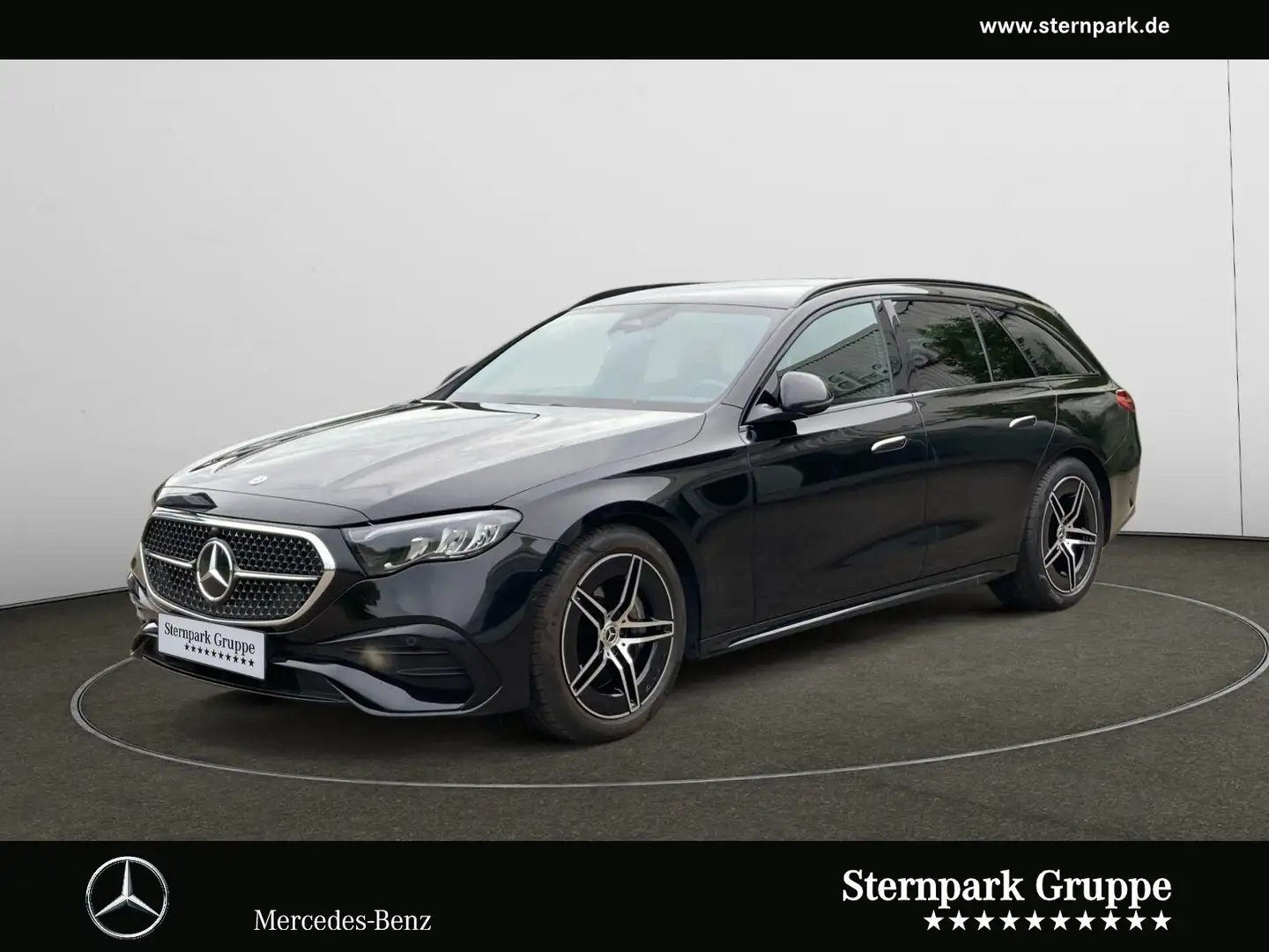 Mercedes-Benz E 220 E 220 d T AMG +Night+DISTRONIC+AHK+KeylessGo+LED Schwarz - 1