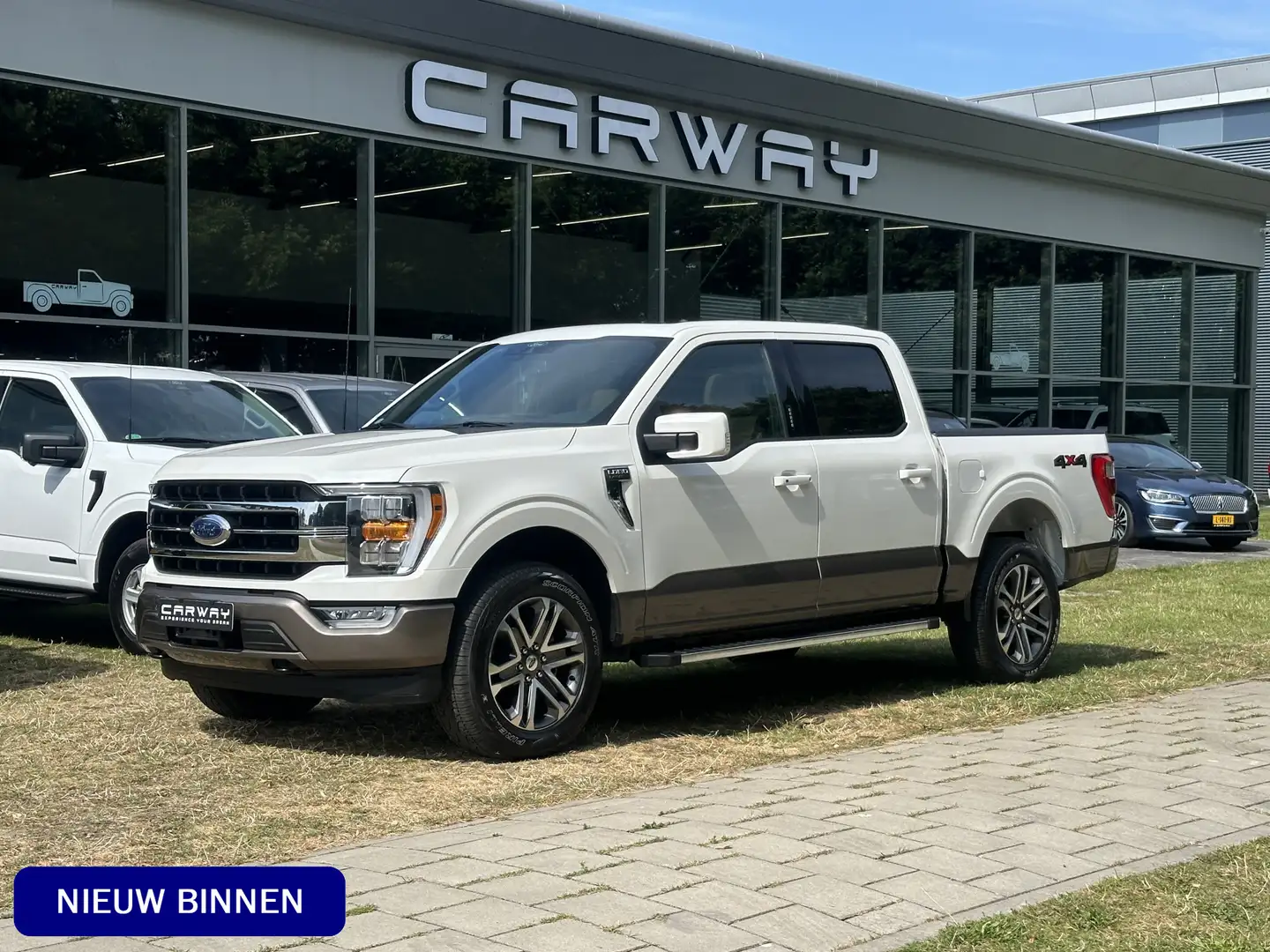 Ford F 150 3.5 V6 EcoBoost Lariat Full-specs BPM-VRIJ ! Wit - 1