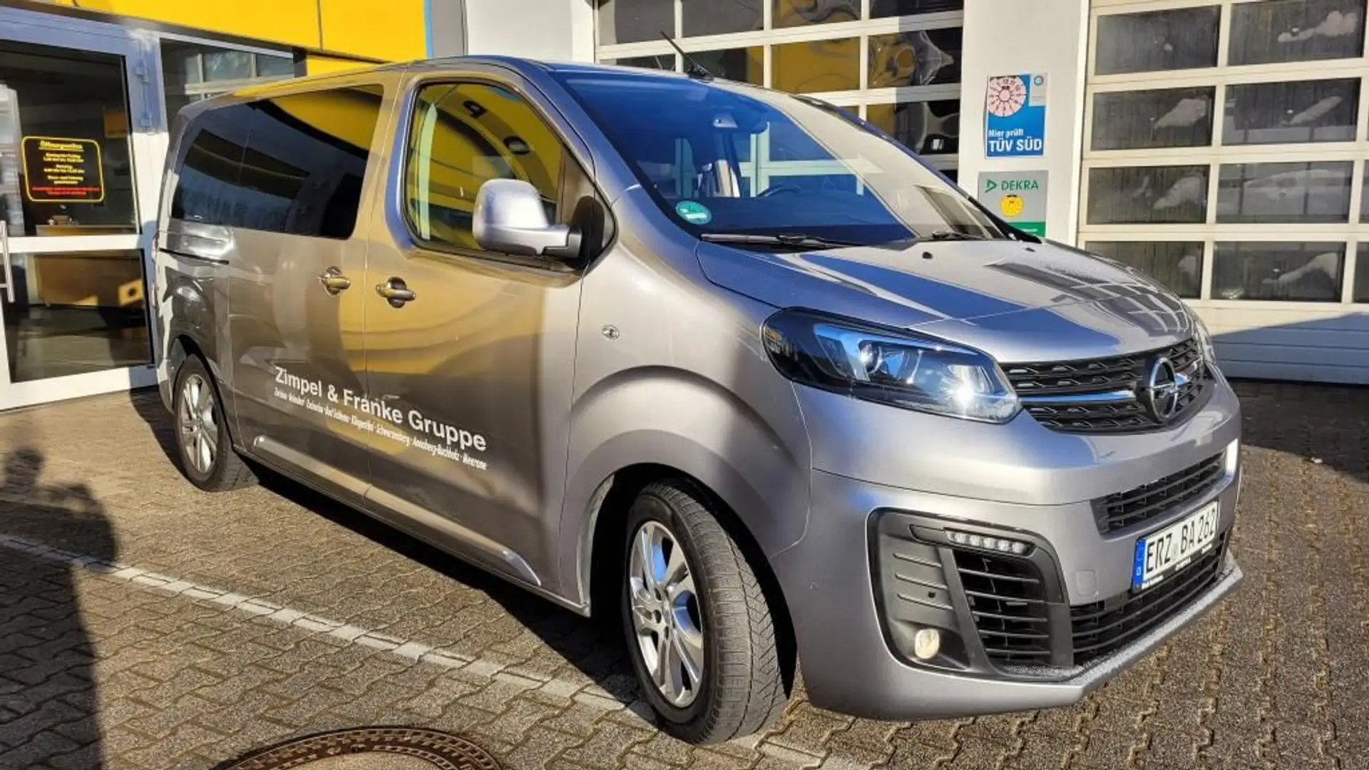 Opel Zafira Life 2.0D Ledersitze+Elektr. Schiebetüren Gümüş rengi - 2