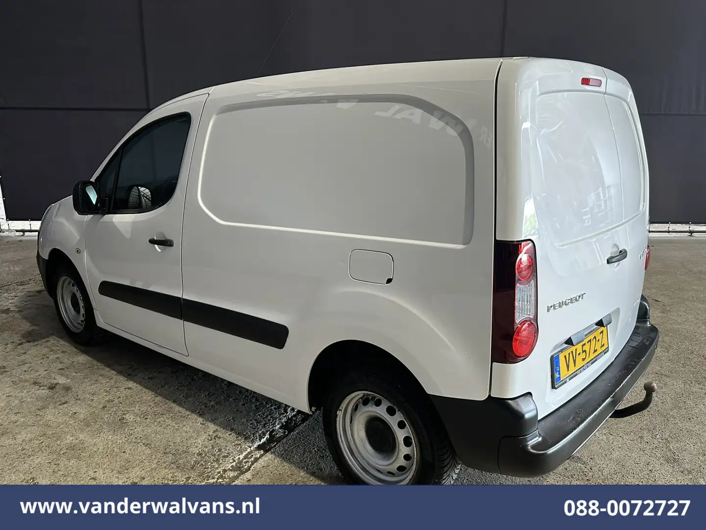 Peugeot Partner 1.6HDi L1H1 Airco | Zijdeur | Trekhaak | Cruisecon Blanc - 2