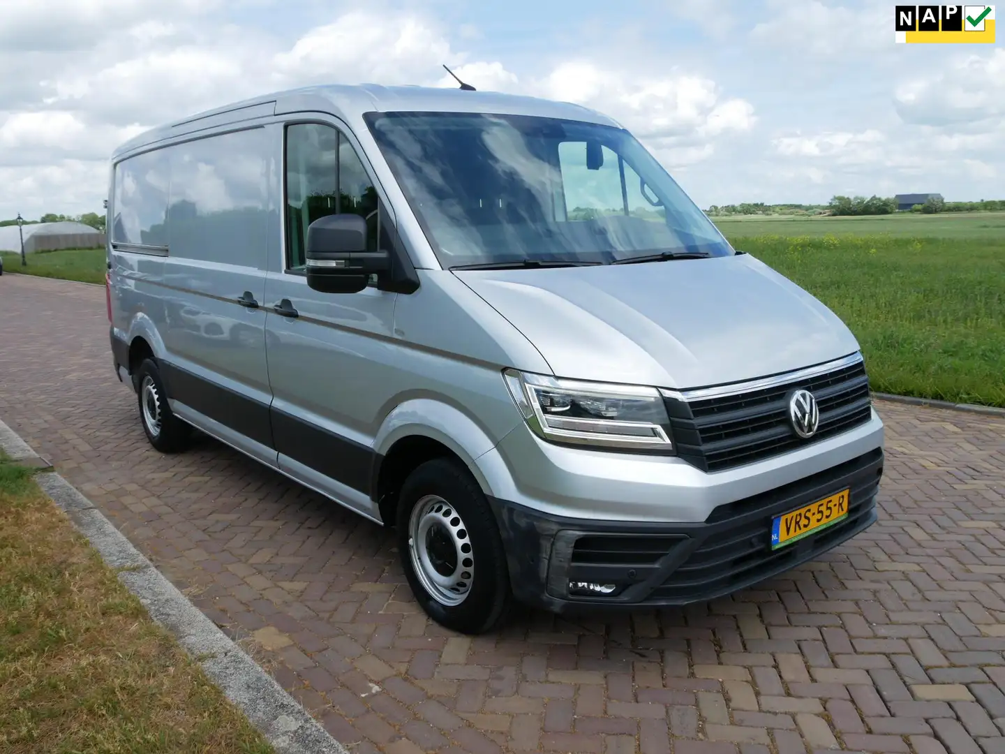 Volkswagen Crafter 35 2.0 TDI L2H1 130kW DSG7 LED NAV CLIMA CAMERA ** Grijs - 1