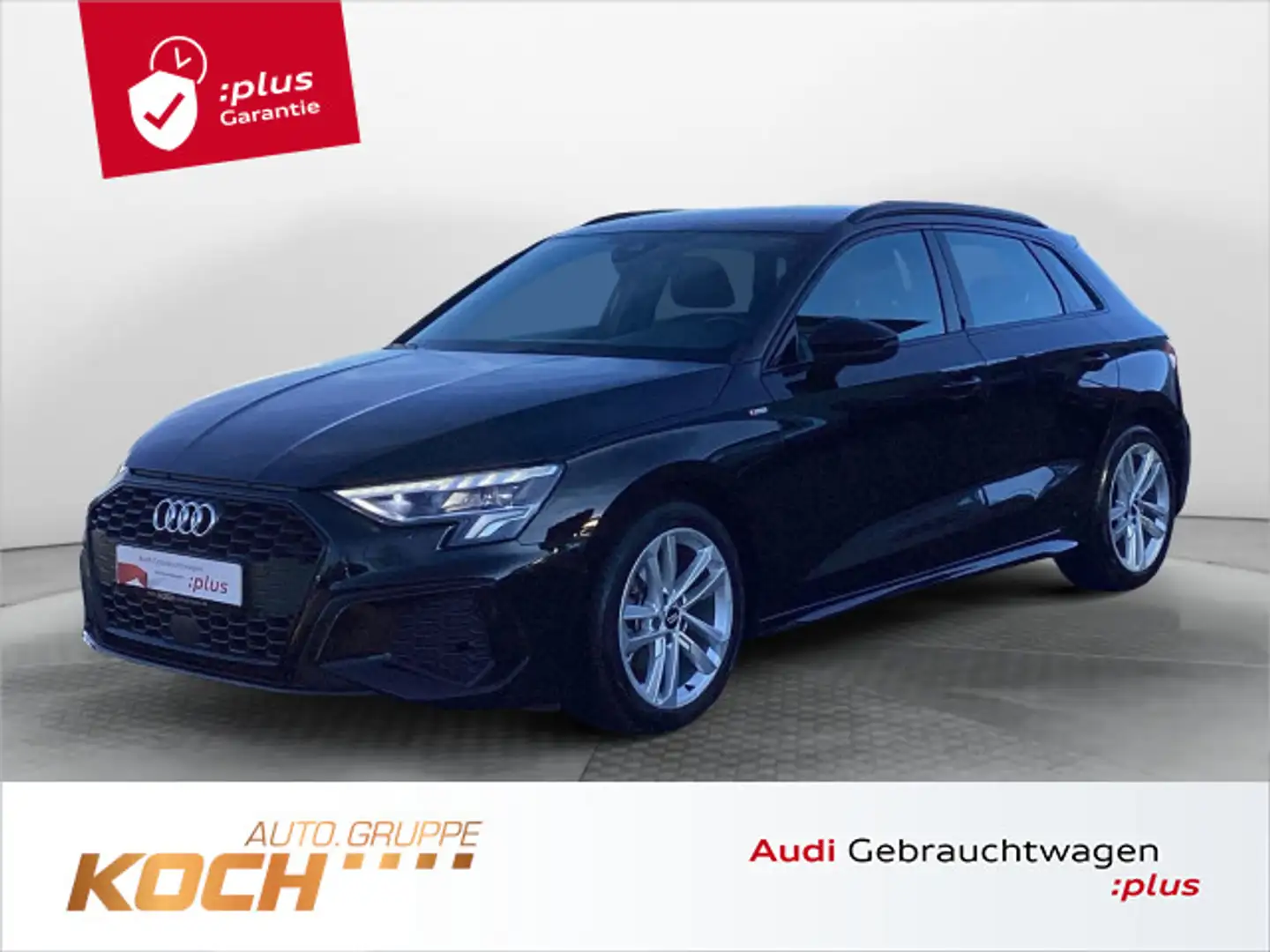 Audi A3 35 TDI S-Tronic S-Line, LED, Ambien Schwarz - 1
