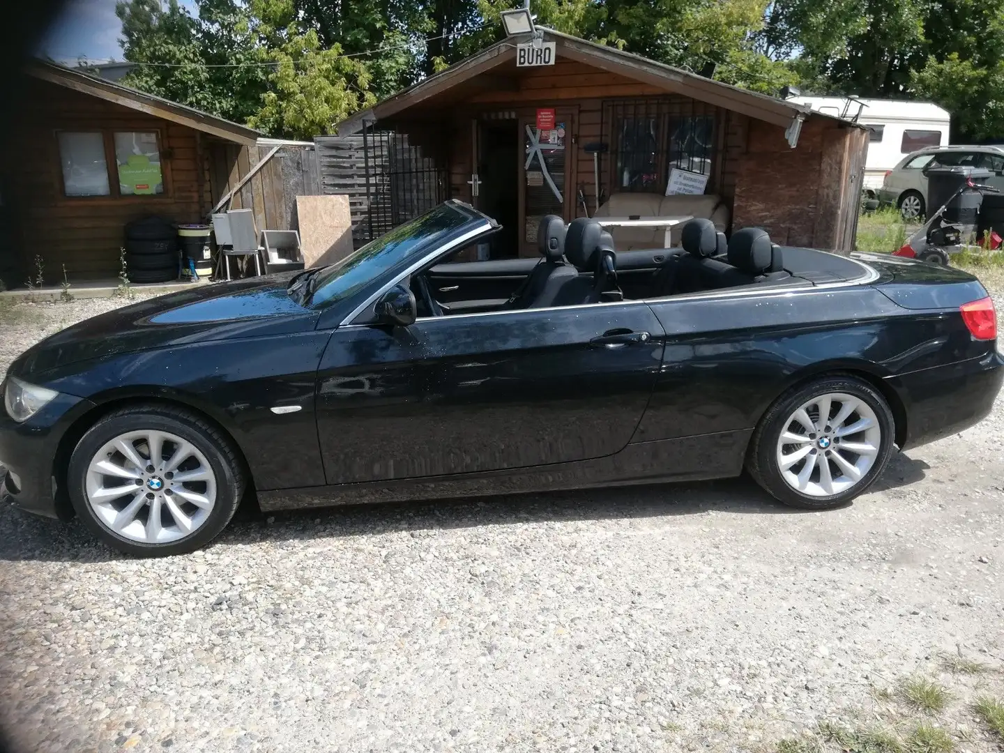 BMW 318 Baureihe 3 Cabrio 318i/ einfach schön Schwarz - 2