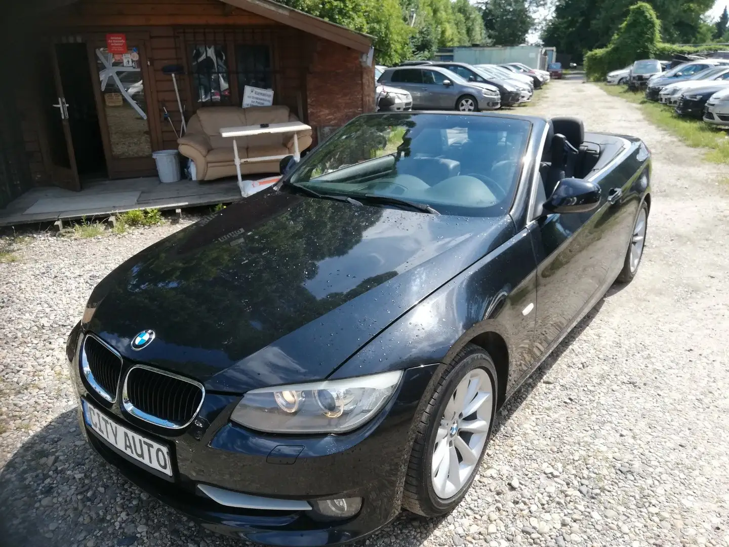 BMW 318 Baureihe 3 Cabrio 318i/ einfach schön Schwarz - 1