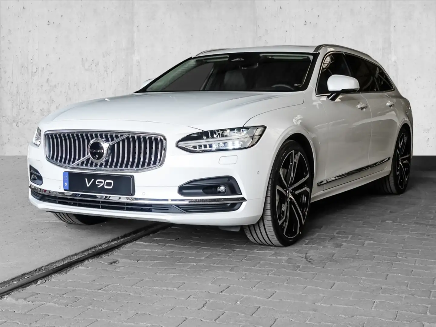 Volvo V90 Kombi B4 (Diesel) Mild-Hybrid Plus Bright Blanco - 2