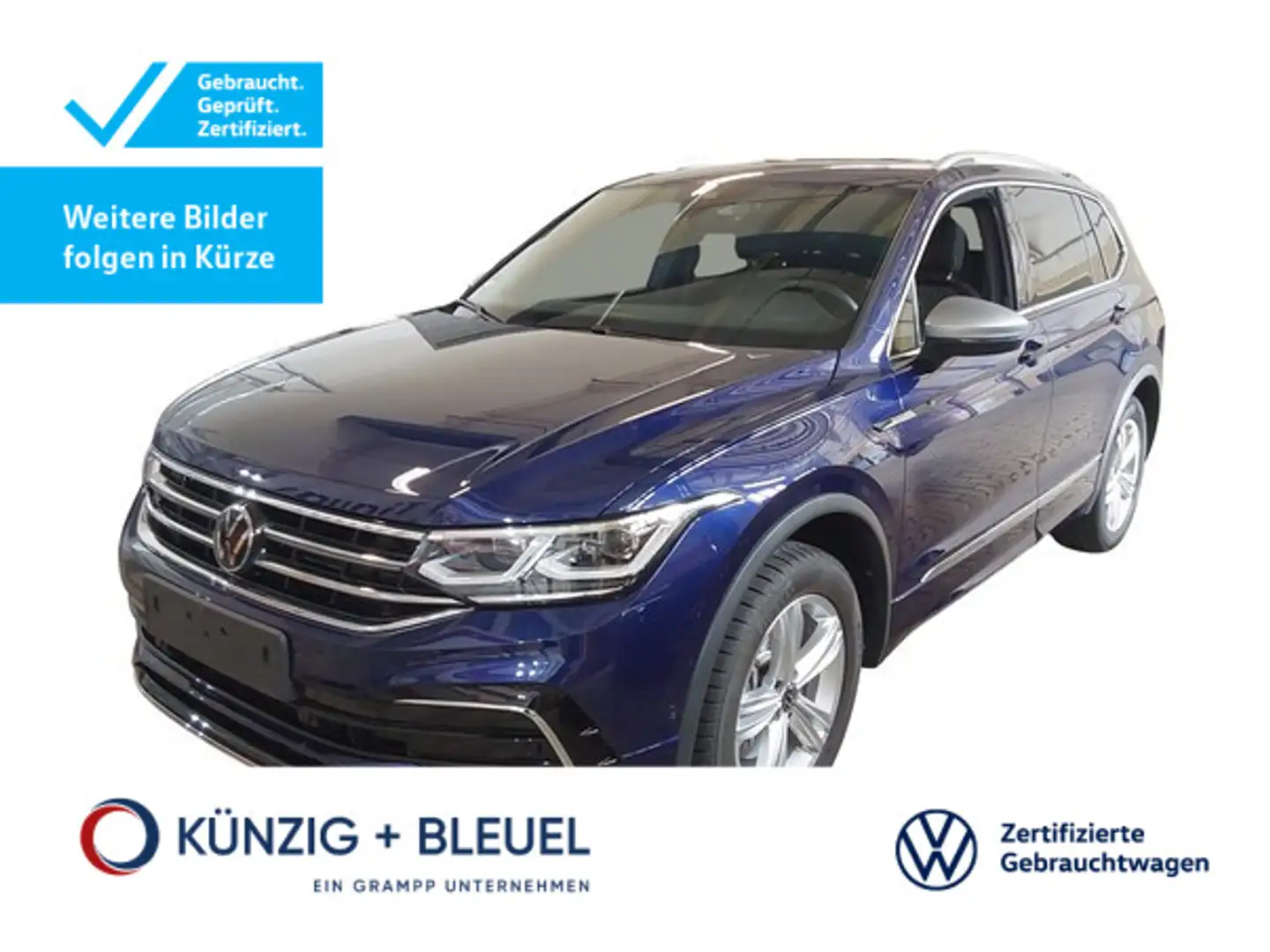 Volkswagen Tiguan Allspace R-Line 2,0 TDI 200PS DSG*Nav*Pan Blau - 1