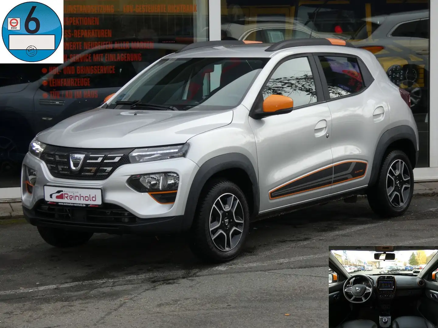 Dacia Spring Electric CCS LED NAVI KAMERA DAB Apple Silber - 1