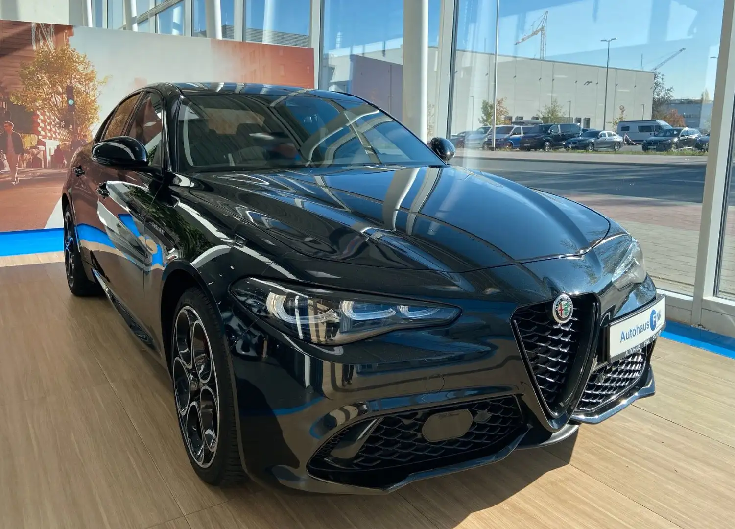 Alfa Romeo Giulia Veloce Q4 Panorama Top Ausstattung! Noir - 1