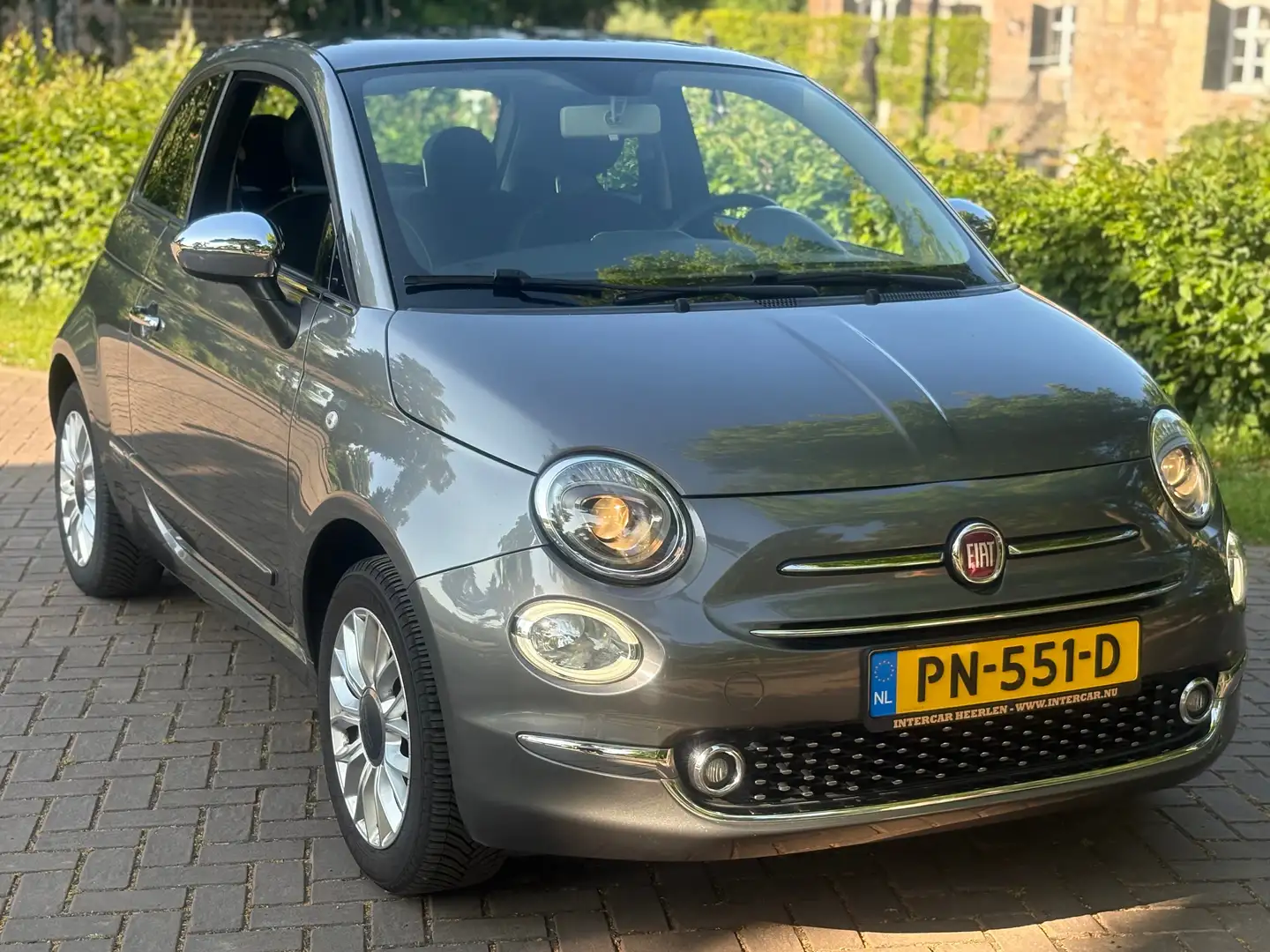 Fiat 500 500 1.2 Lounge Grijs - 1