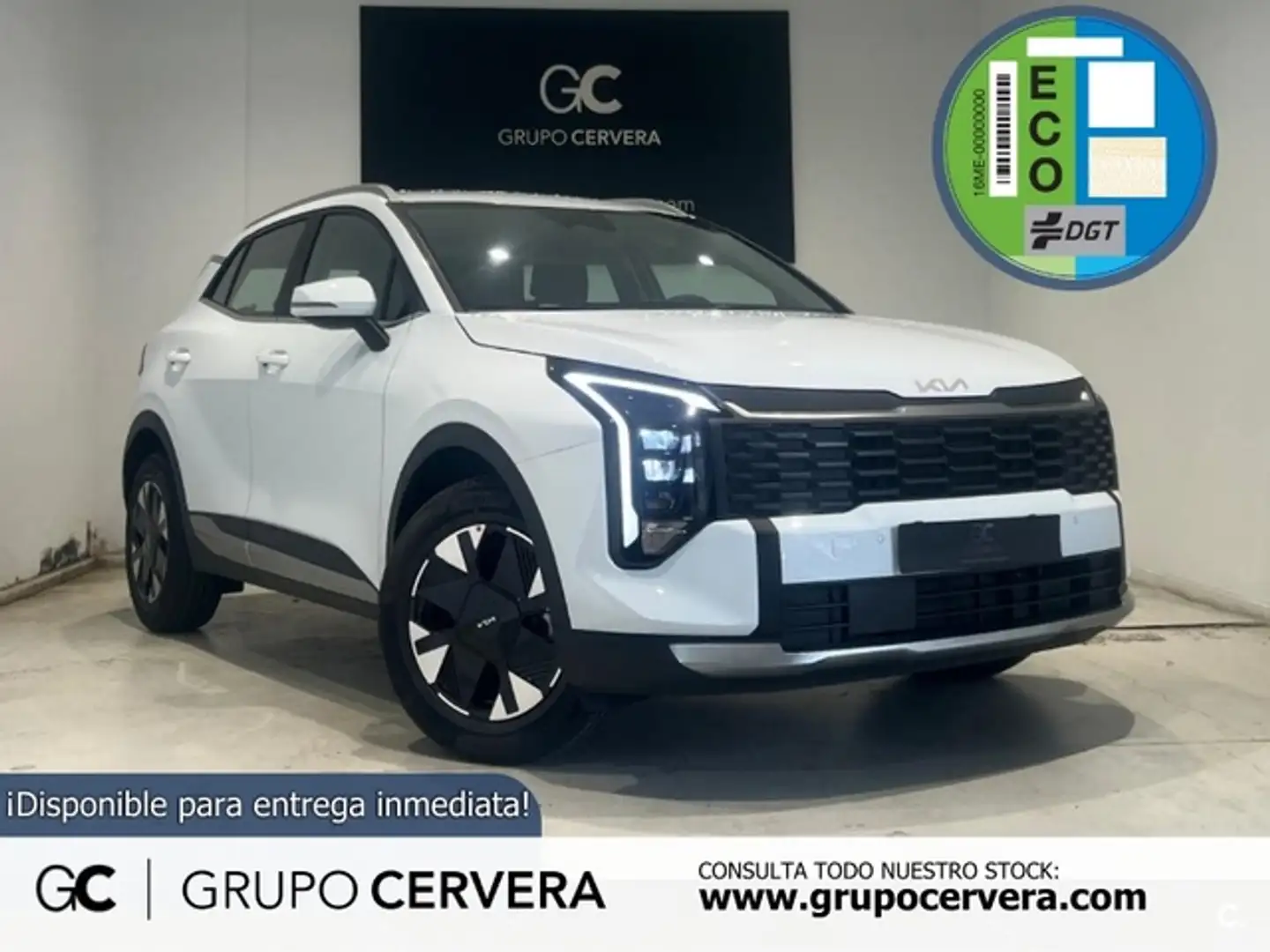 Kia Sportage 1.6 T-GDi HEV Tech 4x4 Bianco - 1