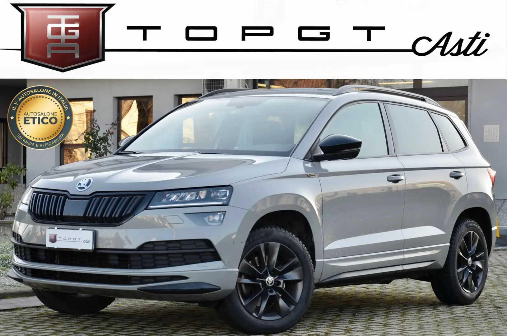 Skoda Karoq Karoq 2.0 tdi Sportline 4x4 150cv dsg PERMUTE Grigio - 1