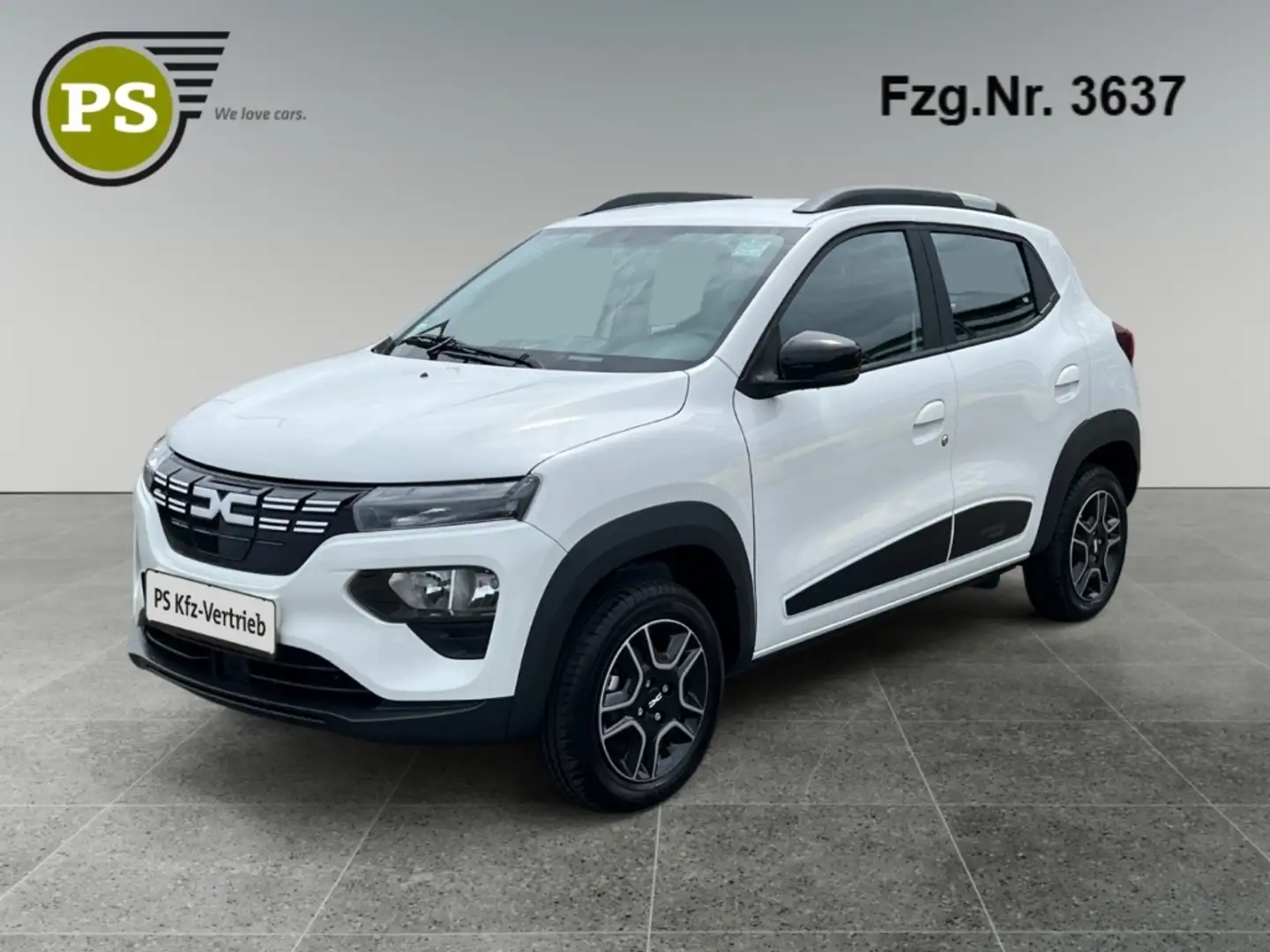 Dacia Spring 45 Electric Essential Navi Rückfahrkam.    Notbrem Beyaz - 1