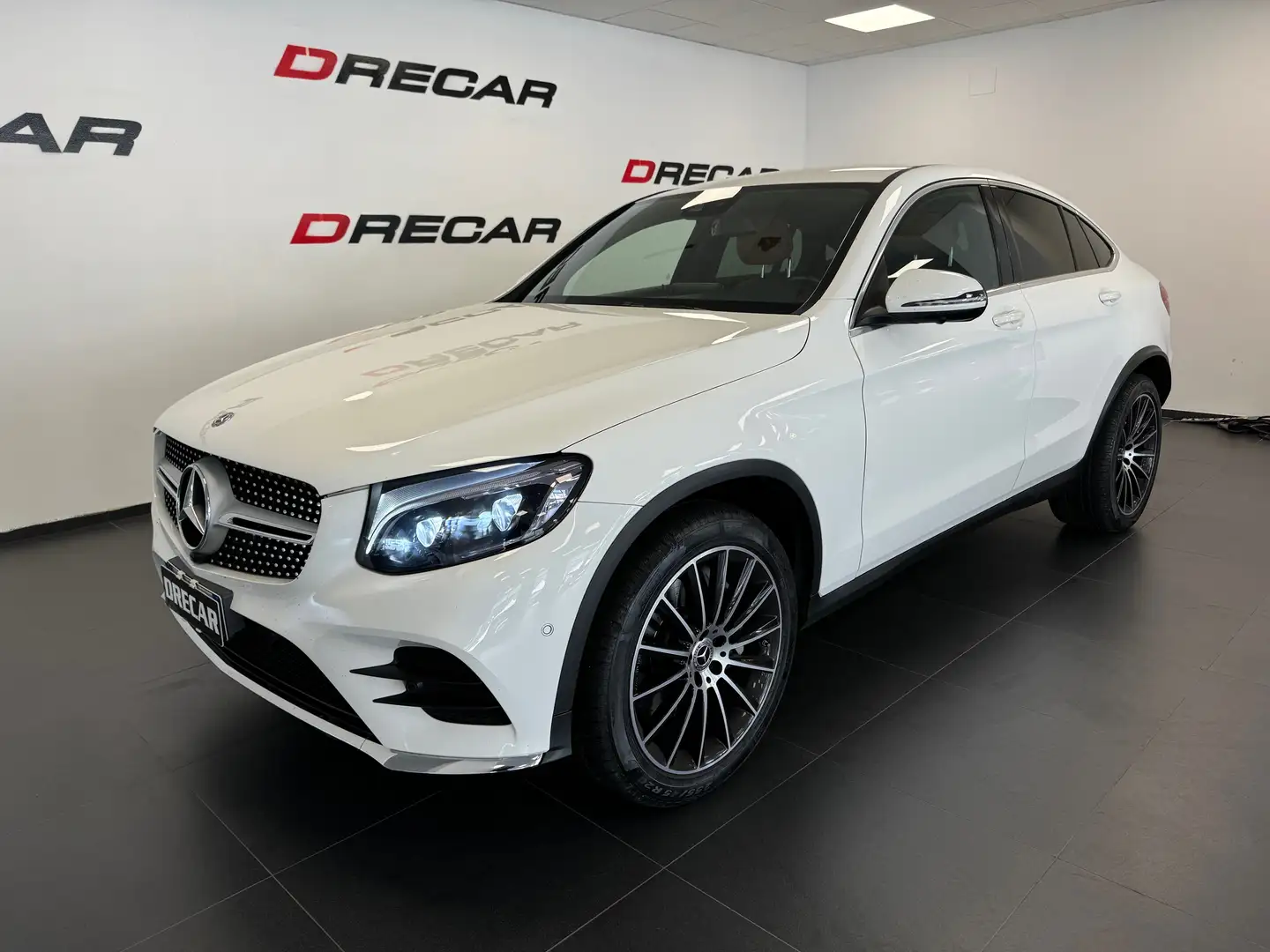 Mercedes-Benz GLC 250 Coupe d Premium 4matic auto PARI NUOVO 60.000 KM Bianco - 1