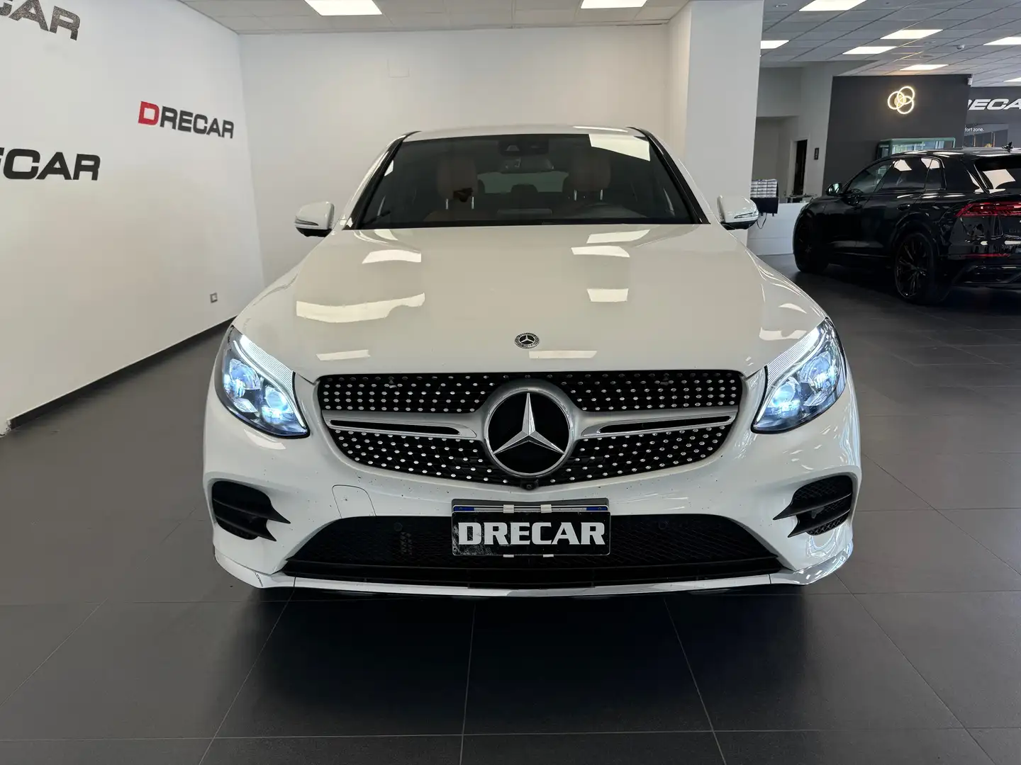 Mercedes-Benz GLC 250 Coupe d Premium 4matic auto PARI NUOVO 60.000 KM Bianco - 2