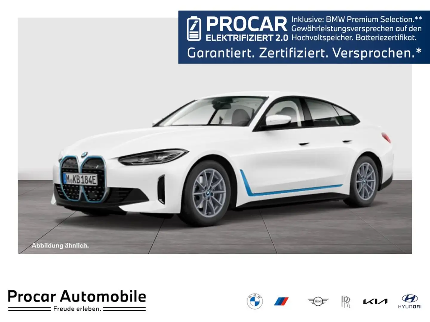 BMW i4 eDrive40 DAB ACC + Stop&Go Parkassistent Shz Weiß - 1
