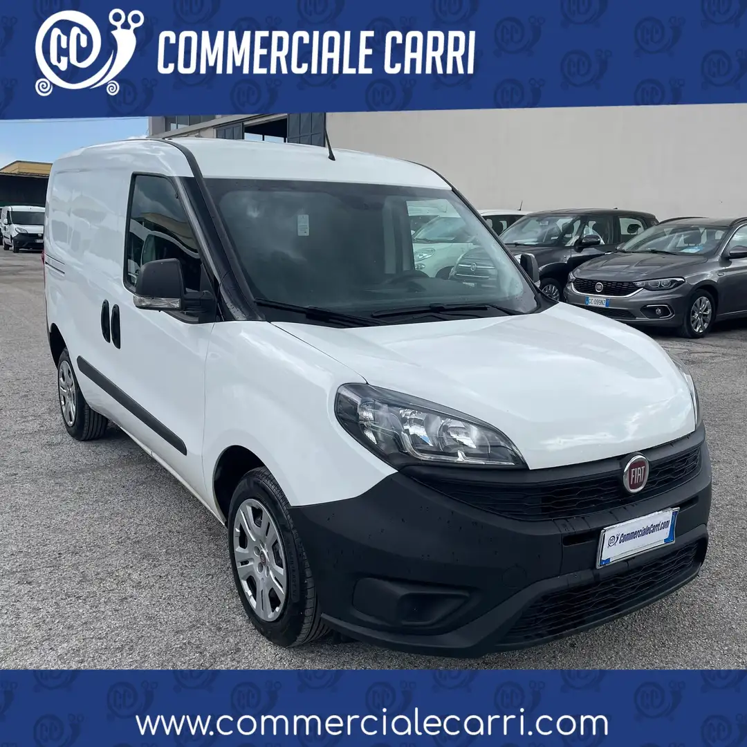 Fiat Doblo 1.3 M-JET 95CV FURGONE 3 POSTI - 2019 Bianco - 1