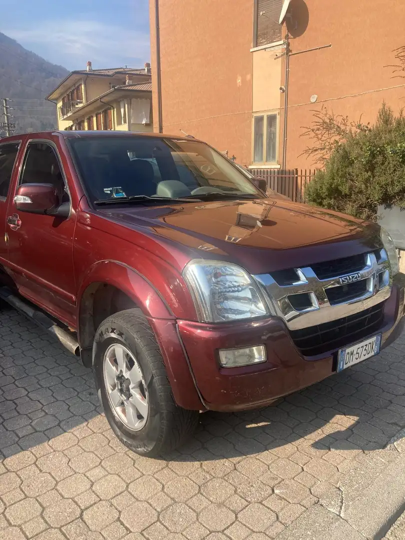 Isuzu D-Max D-Max 3.0 td Crew LS auto Rouge - 1