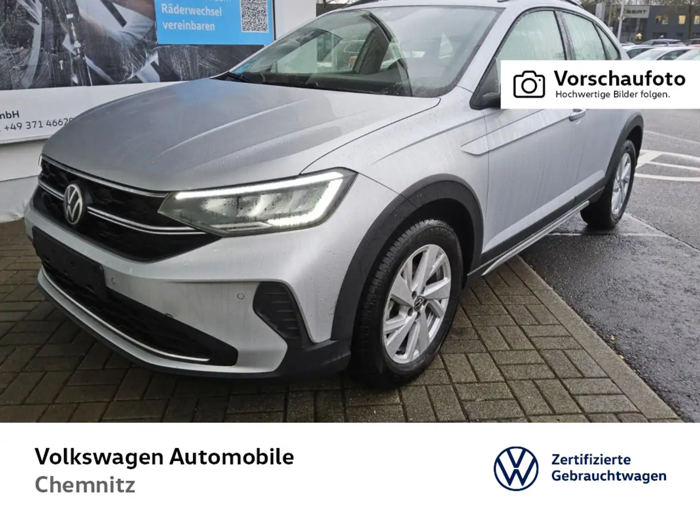 Volkswagen Taigo 1.0 TSI Life*AHK*LED*Bluetooth*Sitzheizung Silber - 1