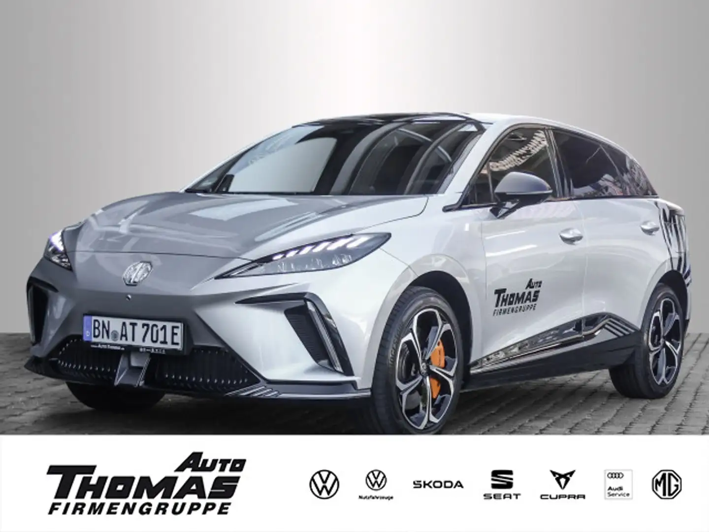 MG MG4 Xpower LED NAVI PDC WKR Ezüst - 1