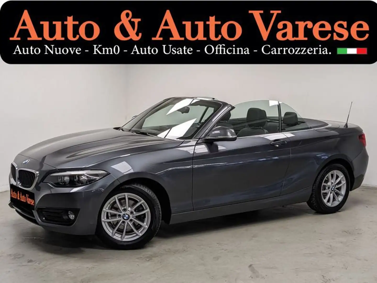 BMW 218 i Cabrio Sport Šedá - 1