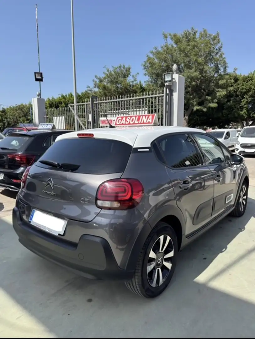 Citroen C3 1.2 PureTech S&S Max 83 Gris - 2